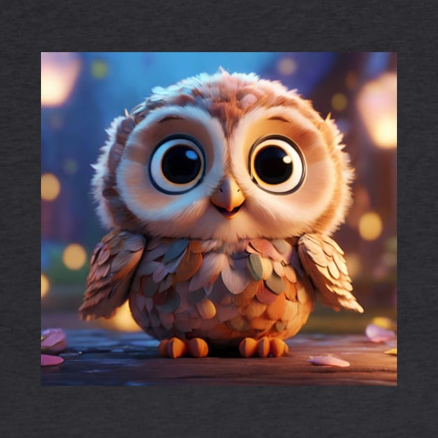 Adorable Baby Owl by susiesue